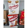Image 1 : CASE LOT Combos Stuffed Snacks Pepperoni Pizza Baked Crackers 12 x 178.6g