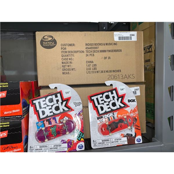 CASE LOT Spin Master Tech Deck 96mm Finger Boards case of 24