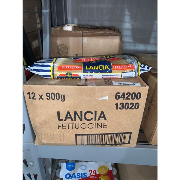 CASE LOT Lancia Fettuccine Pasta 12 x 900g