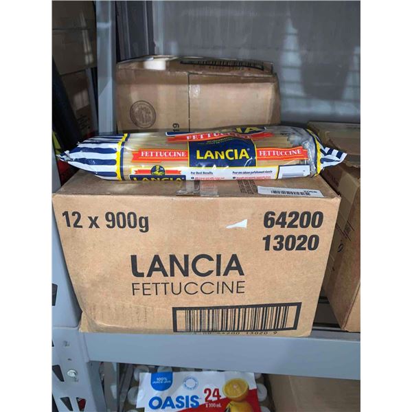 CASE LOT Lancia Fettuccine Pasta 12 x 900g