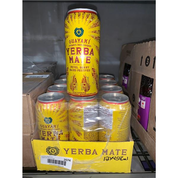 CASE LOT Guayaki Organic Yerba Mate Revel Berry 12 x 458ml