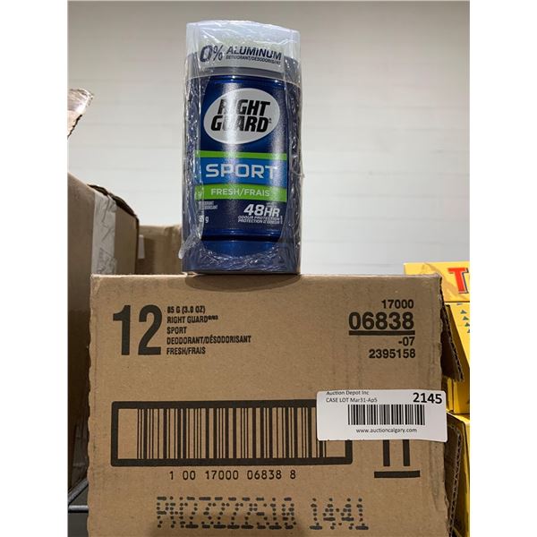 CASE LOT - Right Guard Sport Fresh 48 Hour Deodorant 12 x 85g