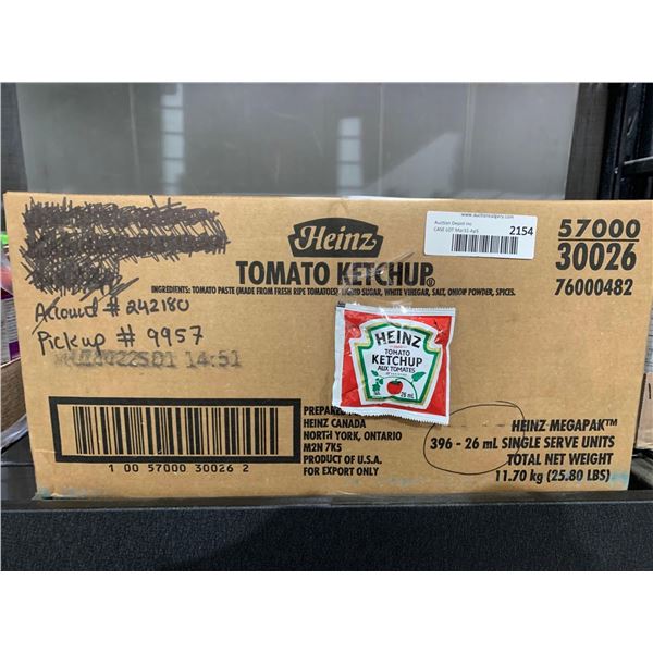 CASE LOT - Heinz Tomato Ketchup 396x26ml