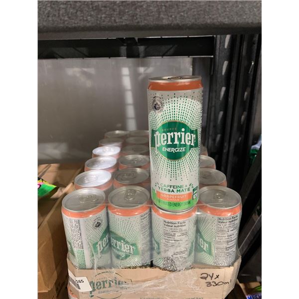 CASE LOT - Perrier Energize Grapefruit Energy Drink 24x330ml