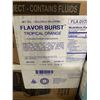 Image 2 : CASE LOT - Flavor Burst Tropical Orange Flavored Syrup Concentrate 3.785L