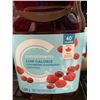 Image 2 : CASE LOT -Compliments Low Calorie Raspberry Cocktail 6x1.89L