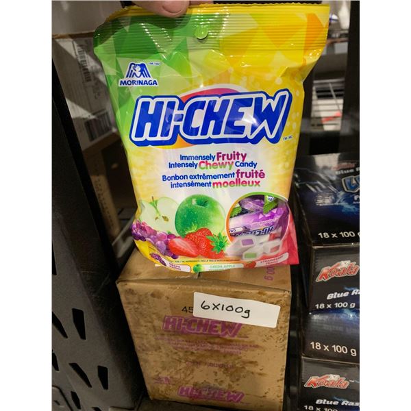 CASE LOT - Hi-Chew Assorted Flavor Candies 6x100g