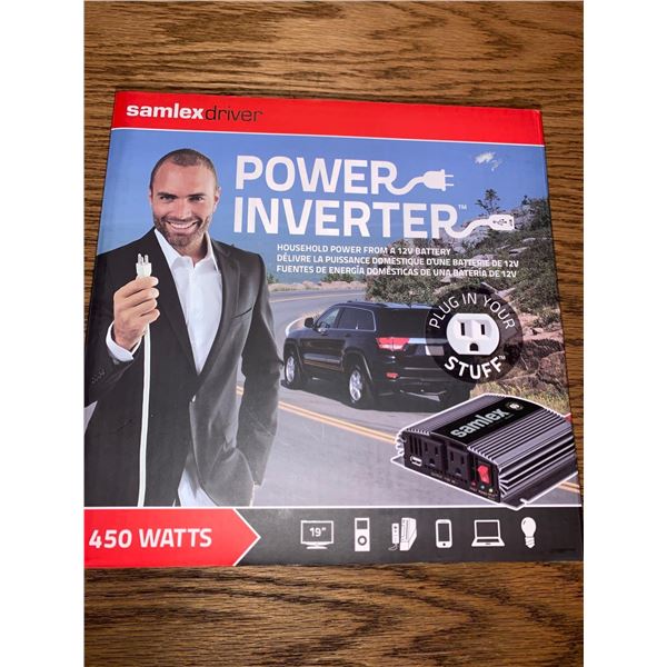 NEW Samlex 450 Watt 12V Power Inverter Kit