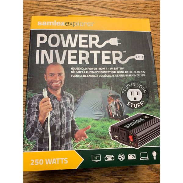 NEW Samlex 250 Watt 12V Power Inverter Kit