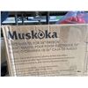 Image 2 : Muskoka White Mantel For 26" Firebox AND Electric Firebox 27.75"x8"x17.25" Note Sizes