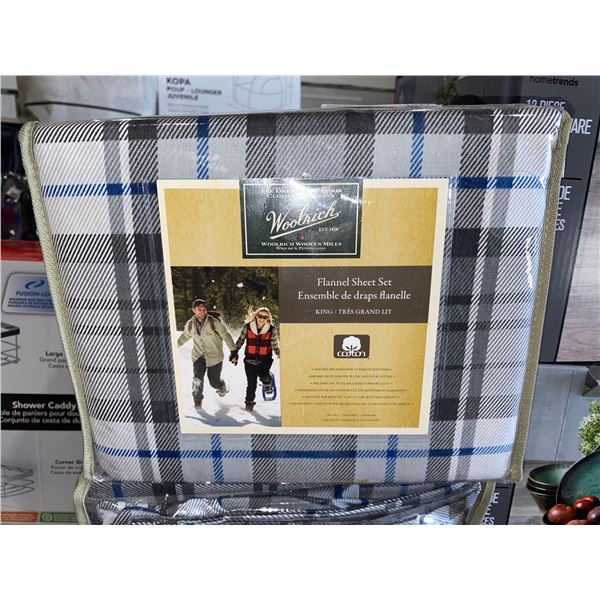Woolrich Flannel Sheet Set King Size