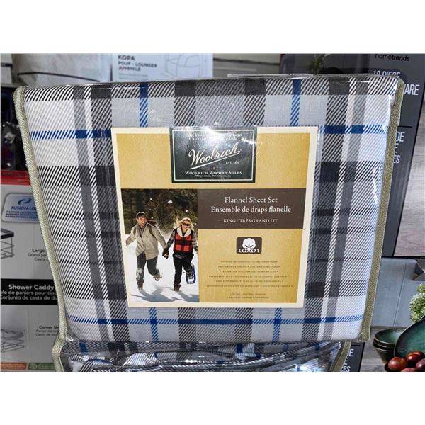 Woolrich Flannel Sheet Set King Size