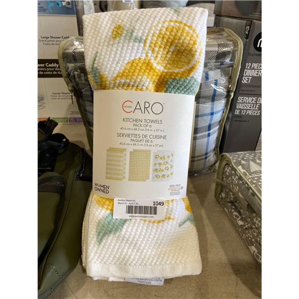 Caro Home Kitchen Towels pack of 6