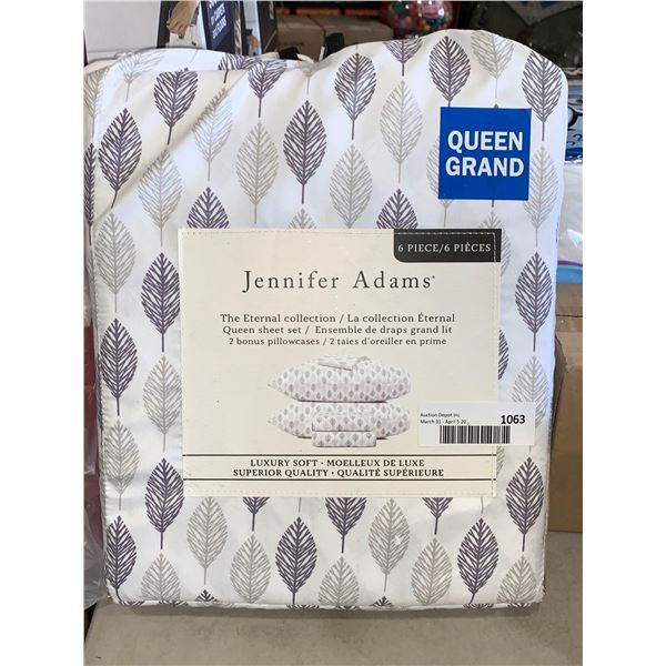 Jennifer Adams 6 Piece Queen Sheet Set
