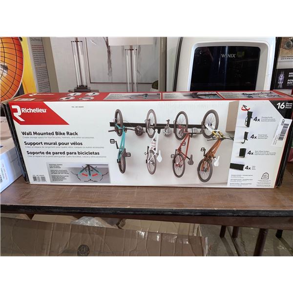 Richelieu Wall Mounted Bike Rack 16 Pcs