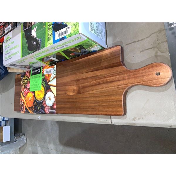 BirdRock Home Acacia Hardwood Charcuterie Board 31.5" x 8.6" x 0.9"