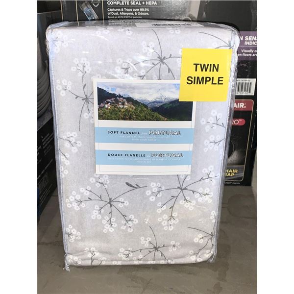 Soft Flannel from Portugal Twin Sheet Set