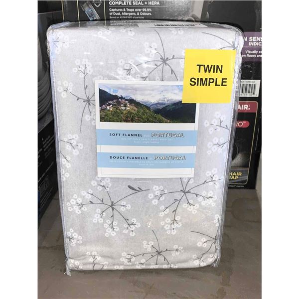 Soft Flannel from Portugal Twin Sheet Set