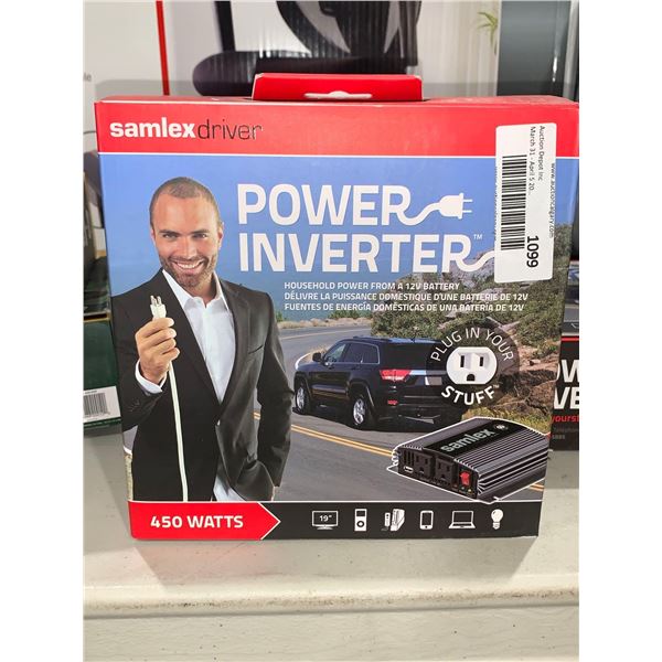 NEW Samlex Explorer Power Inverter 450 Watts