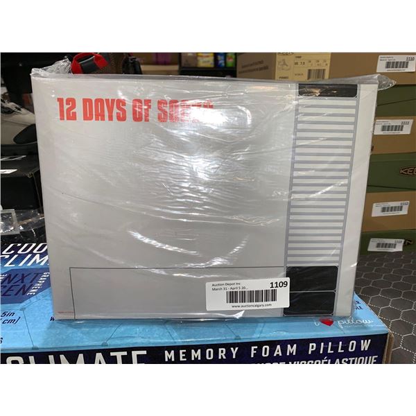 Nintendo 12 Days of Socks 8 Pairs Ankle Socks & 4 pairs Crew Socks