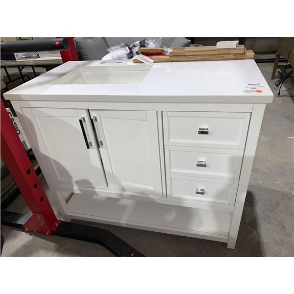 OVE Ralph 42 in. Single Bathroom Vanity White