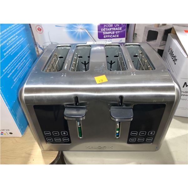 Kalorik Wide 4 Slice Digital Toaster