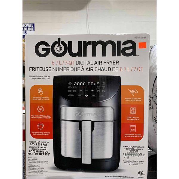 Gourmia 6.7L Digital Air Fryer