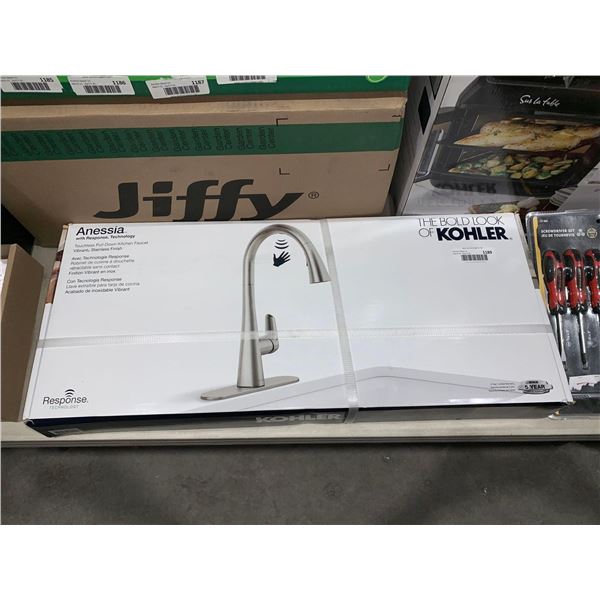 Kohler Anessia Touchless Pull Down Kitchen Faucet - Stainless Finish
