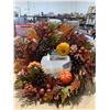 Image 2 : Lot of 2 - Fall Pumpkin Motif Holiday Wreaths