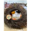Image 3 : Lot of 2 - Fall Pumpkin Motif Holiday Wreaths