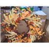 Image 2 : Fall Decor Holiday Wreath Lot of 2