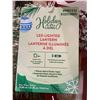 Image 2 : Holiday Living LED Lighted Lantern 9x9x21.5"