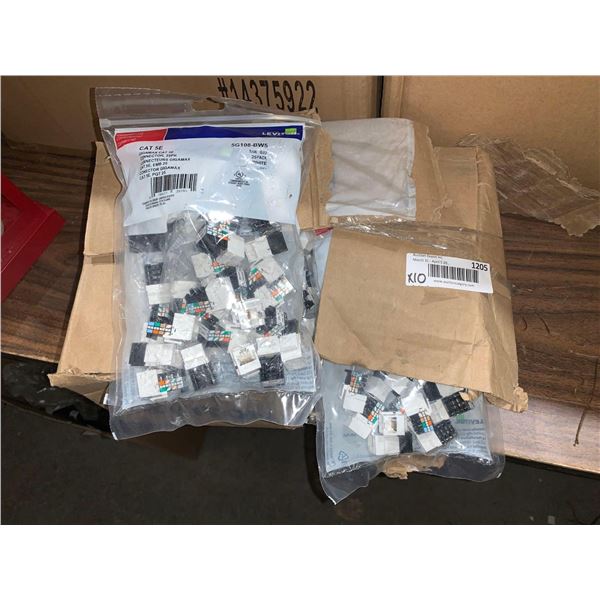 Cat 5E Gigamax Connectors - 10x25 pack