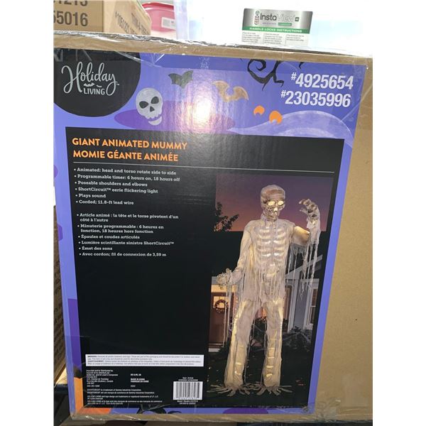 Holiday Living Giant Animated Mummy 11.8 Feet Tall