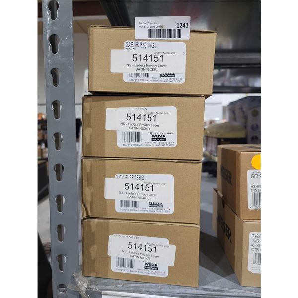 Lot of Assorted Door Handsets