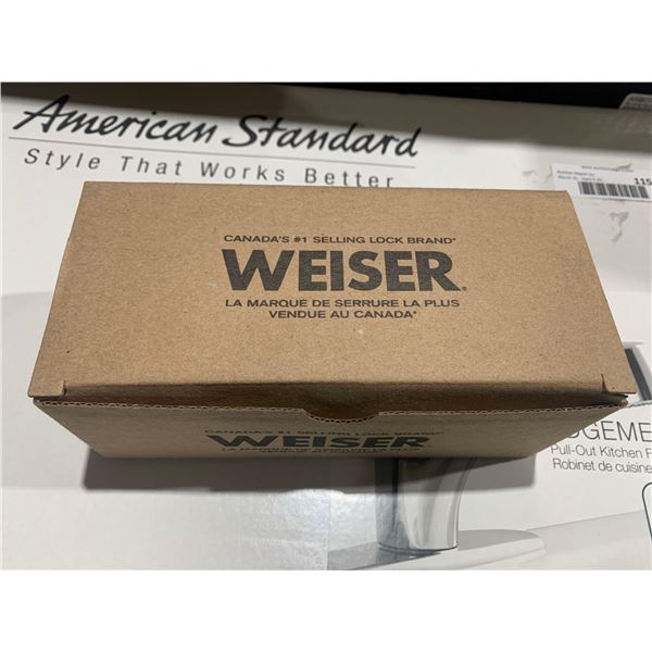 Weiser Troy TM Privacy Lock - Satin Chrome