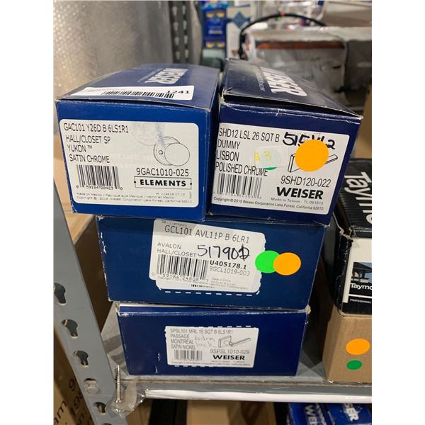 Lot of 4 Assorted Door Handles