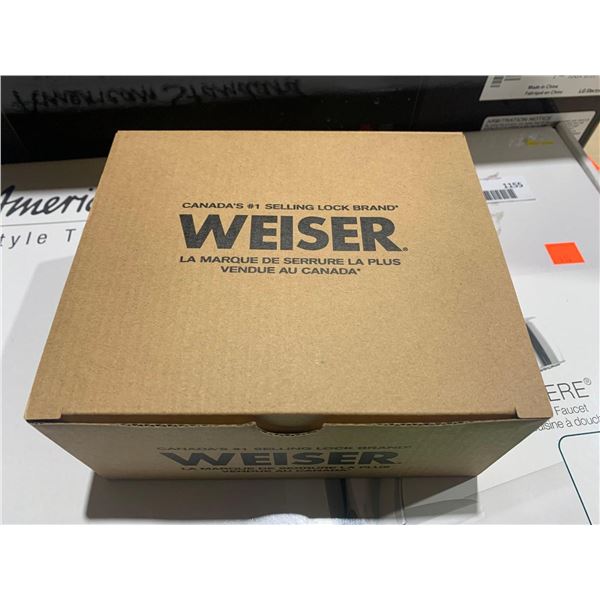 Weiser Kim TM Satin Chrome Privacy Door Handle