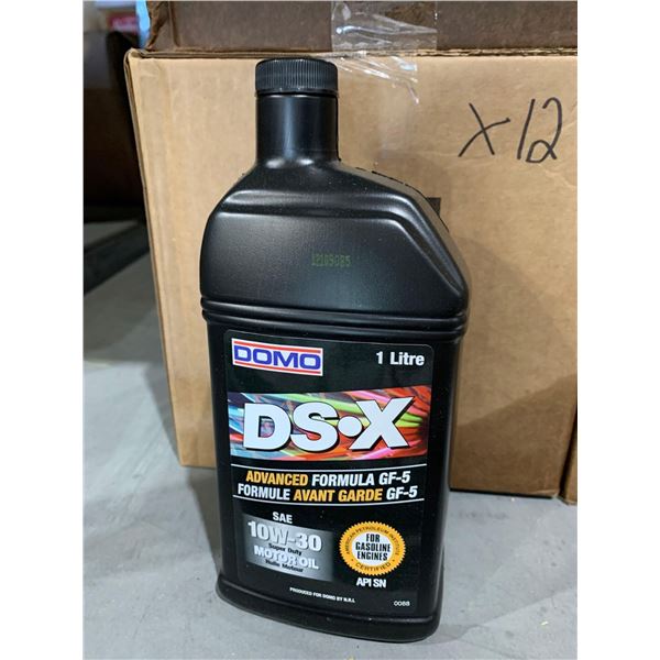 Domo DS.X Advanced Formula SAE 10W30 Super Duty Motor Oil 12x1L