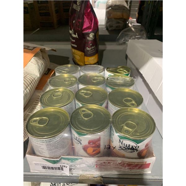 Nutro Beef, Sweet potato & Carrot Wet Dog Food 12x355g