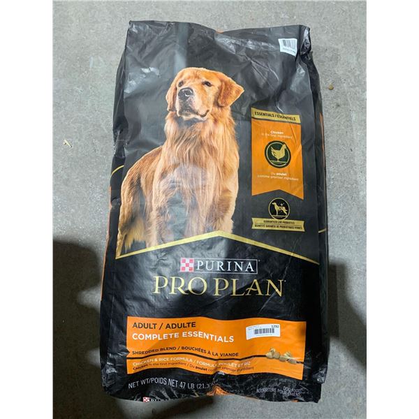 Purina Pro Plan Adult Chicken & Rice Dog Kibble 47Lbs