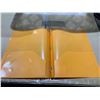 Image 3 : Lot of 96 Orange Report Covers with Pockets