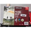 Image 1 : Kirkland Pacific Bold Extra Dark Roast Coffee K-Cup Pods