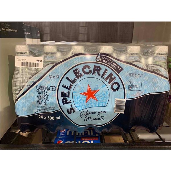 S.Pellegrino Carbonated water 24 x 500ml