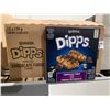 Image 2 : Quaker Dipps Chocolate Fudge Snack Bars 12x150g