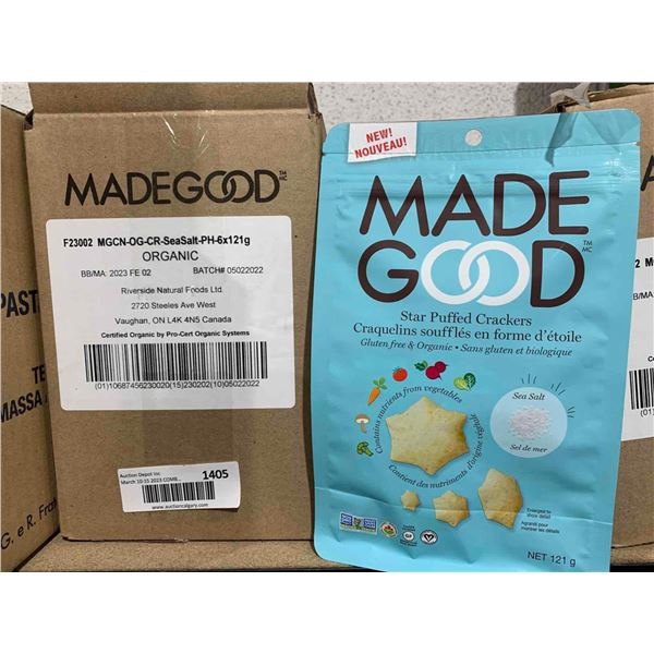 Made Good Star Puffed Crackers (121g x 6)