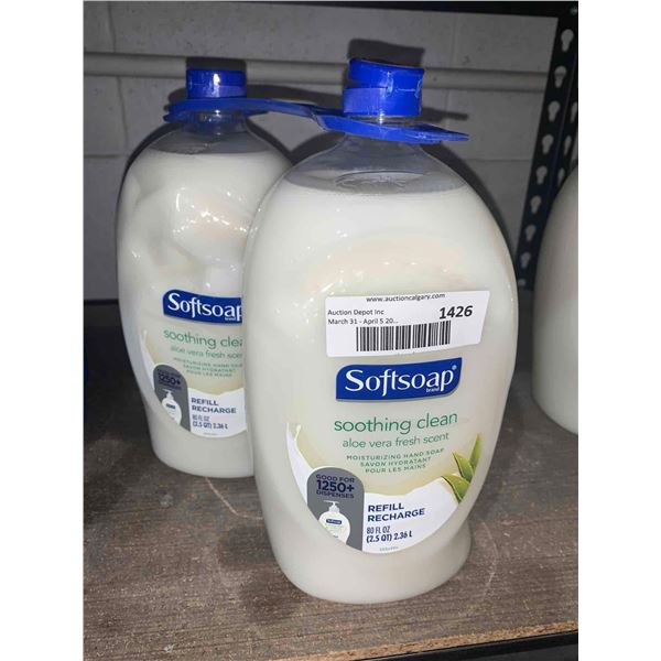 Soft Soap Soothing Clean Hand Soap 2x2.36L