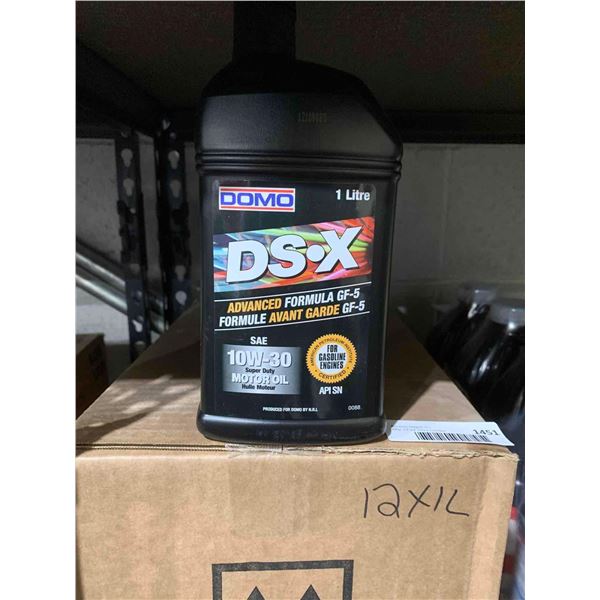 Domo DS.X Advanced Formula SAE 10W30 Super Duty Motor Oil 12x1L