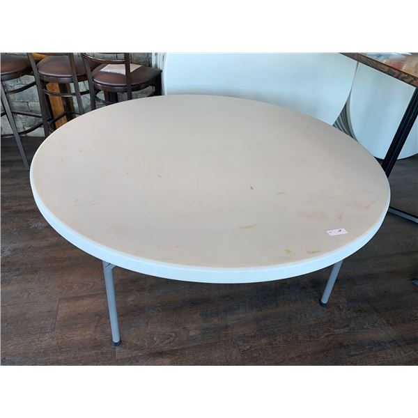 Commercial 60 Inch Round Folding Table