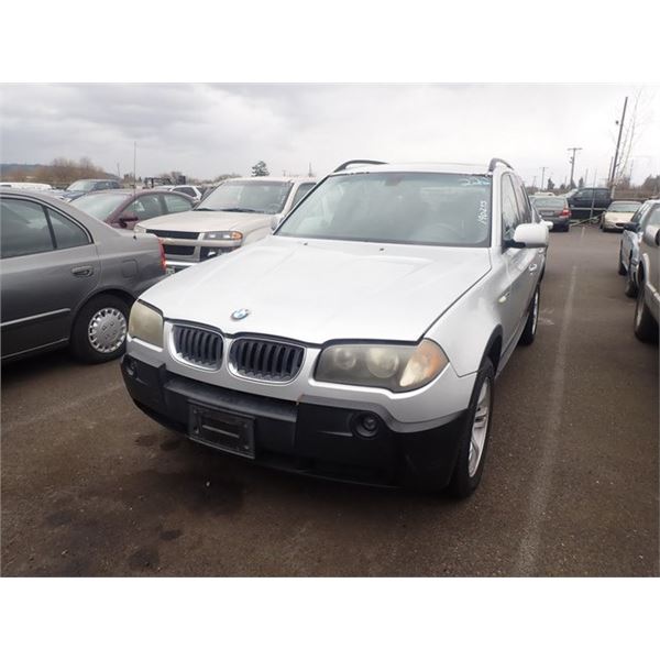 2005 BMW X3 Speeds Auto Auctions